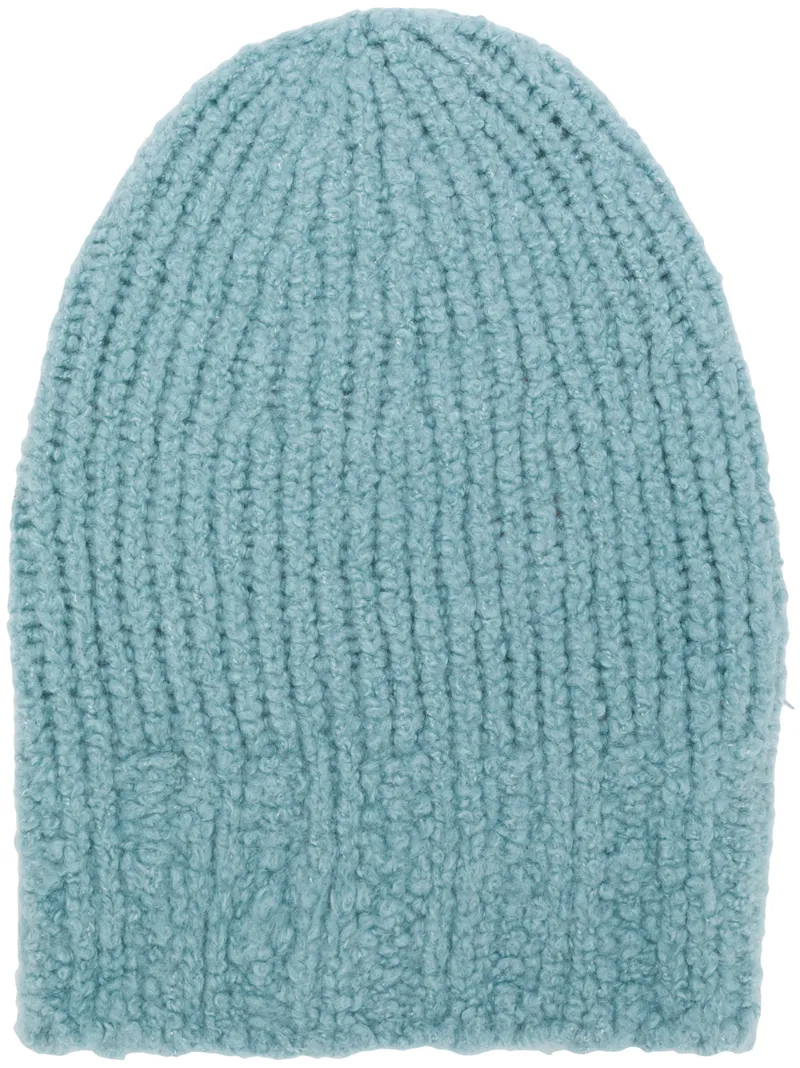 Danielapi ribbed beanie hat